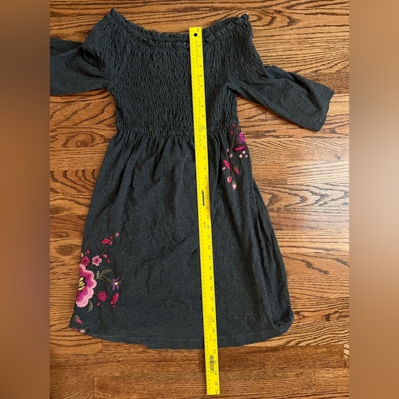 Vintage Johnny Was JW Los Angeles Floral Smocked Tunic Dress – Size Medium - Picture 5 of 6